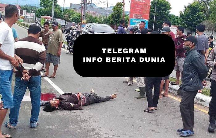 Rekaman CCTV Detik-detik Penikaman di Depan SPBU Marisa Gorontalo
