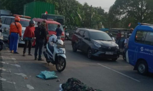 KECELAKAAN MAUT TRUK LINDAS PESEPEDA MOTOR!
