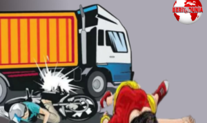 Truk Pengangkut Tanah Jadi Sasaran Kemarahan Warga Di Picu Kecelakaan Lalu Lintas Boacah 9 Tahun!