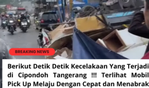 DIDUGA MABUK TOYOTA HILUX HILANG KENDALI DI CIPONDOH!