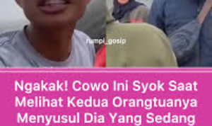 Viral: Remaja Ini Syok Dijemput Orangtuanya Saat Naik Gunung