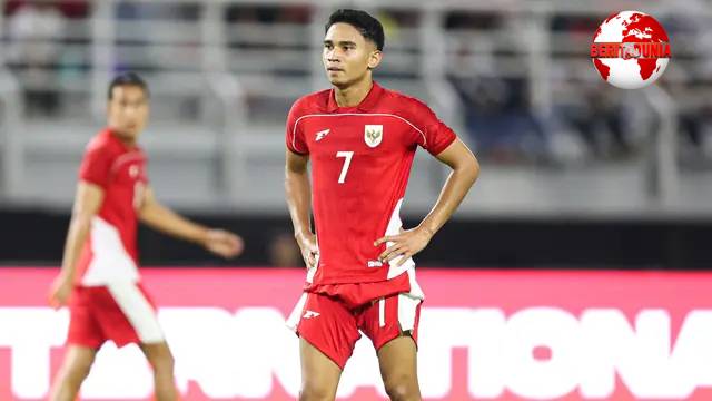 Penyerang Timnas Indonesia, Marselino Ferdinan dalam duel FIFA Matchday melawan Chinese Taipei di Stadion Gelora Bung Tomo, Surabaya, Jumat (5/9/2025). (Infoberitadunia/Abdul Aziz)