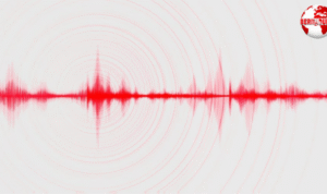 Peta lokasi gempa magnitudo 4,7 Sukabumi yang dirilis BMKG.