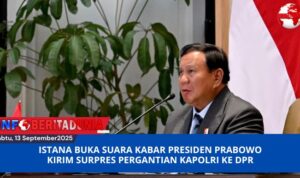 Gedung Istana Negara Jakarta, tempat klarifikasi resmi terkait Surpres pergantian Kapolri.