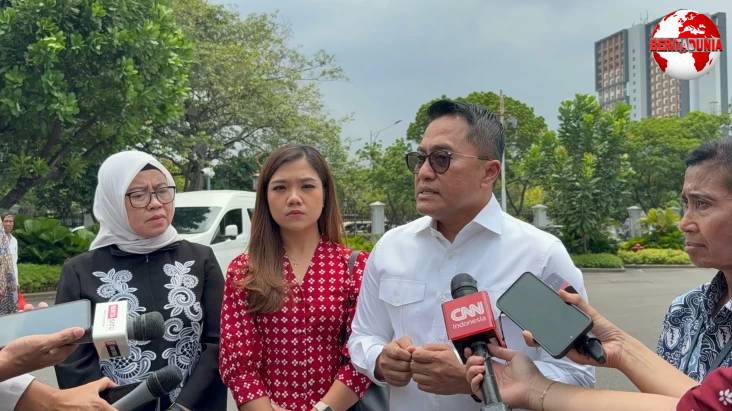 Biro Pers, Media, dan Informasi (BPMI) Sekretariat Presiden secara resmi mengembalikan kartu identitas liputan wartawan milik jurnalis CNN Indonesia, Diana Valencia. Foto/Felldy Utama