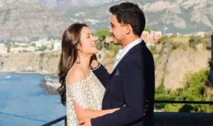 Raisa dan Hamish Daud. Sumber : Instagram @raisa66