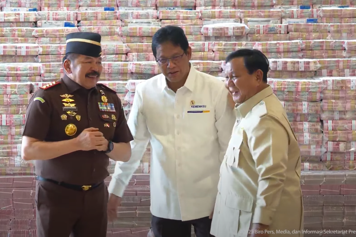 Momen Lucu saat Prabowo Tanya ke Purbaya: You Sudah Profesor?