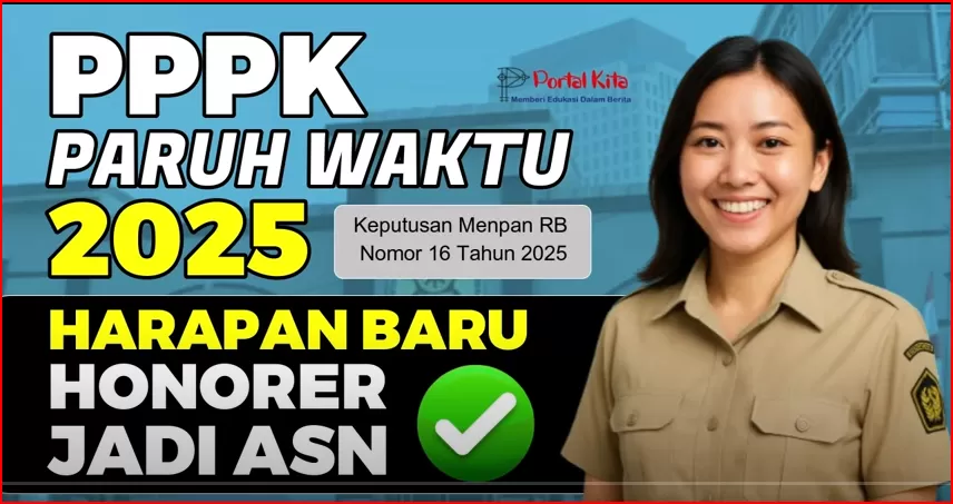 PPPK Paruh Waktu, Solusi Baru Pemerintah Buka Jalan Honorer Jadi ASN dengan Jam Kerja Fleksibel dan Tunjangan - Melintas