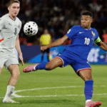 Timnas Prancis merayakan kemenangan 4-0 atas Ukraina yang memastikan mereka lolos ke Piala Dunia 2026.