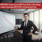 Ilustrasi ASN PPPK paruh waktu setelah terbitnya aturan gaji dalam Kepmenpan RB 16/2025.