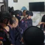 mobil polisi ditembaki geng narkoba saat penggerebekan di Pekalongan